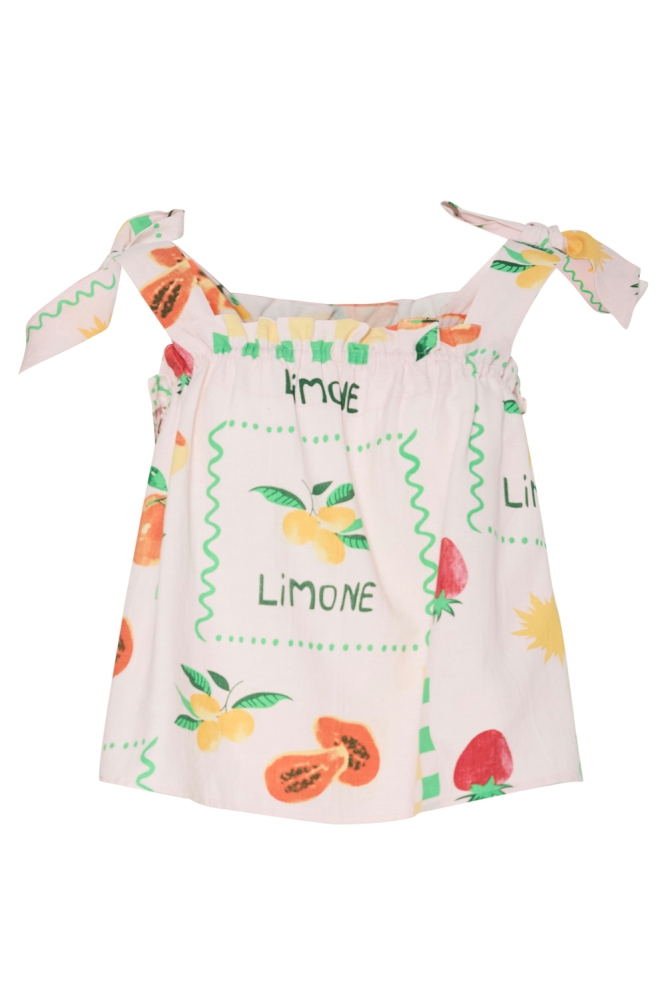 PCLIMONE STRAP TOP WVN KCA 17159844 BALLERINA